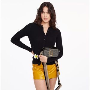 MARC JACOBS The Mixed Media Snapshot Camera Bag, One Size